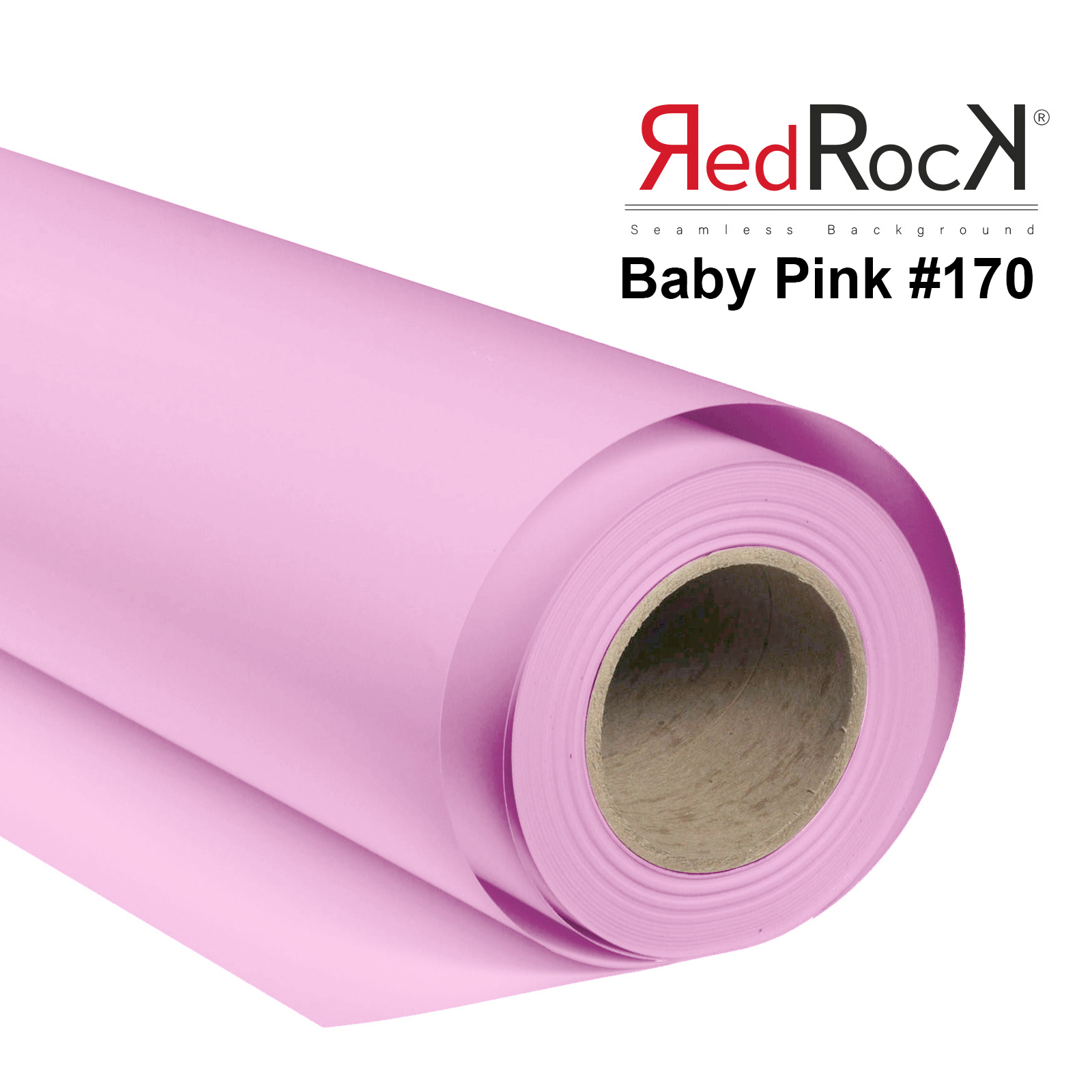 RedRock Baby Pink Background Paper 1.35x10 m #170